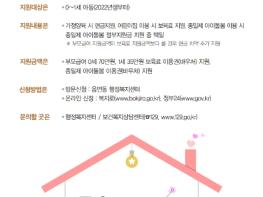 문화체육관광부 , 출산과 양육으로 인한 소득 감소를 보전해 줍니다 기사 이미지